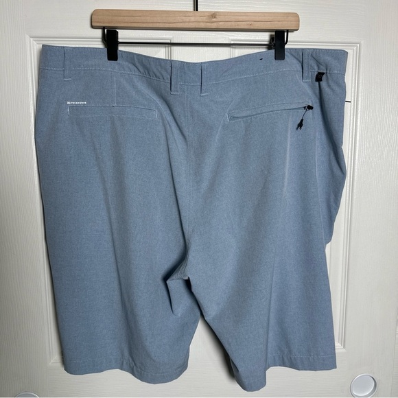 7 Diamonds Shorts Mens 42 Blue Performance Dynamic Bermuda Golf Casual 10” - Picture 2 of 13